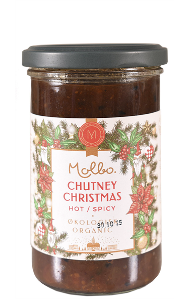Jule chutney Hot & Spicy 280 g. Økologisk
